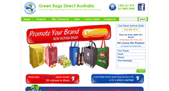 Desktop Screenshot of greenbagsdirect.com.au